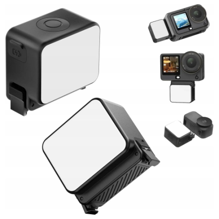 Ulanzi LM24 (L298) - mini lampa LED z magnetyczną szybkozłączką do DJI Osmo Action 6 / Nano